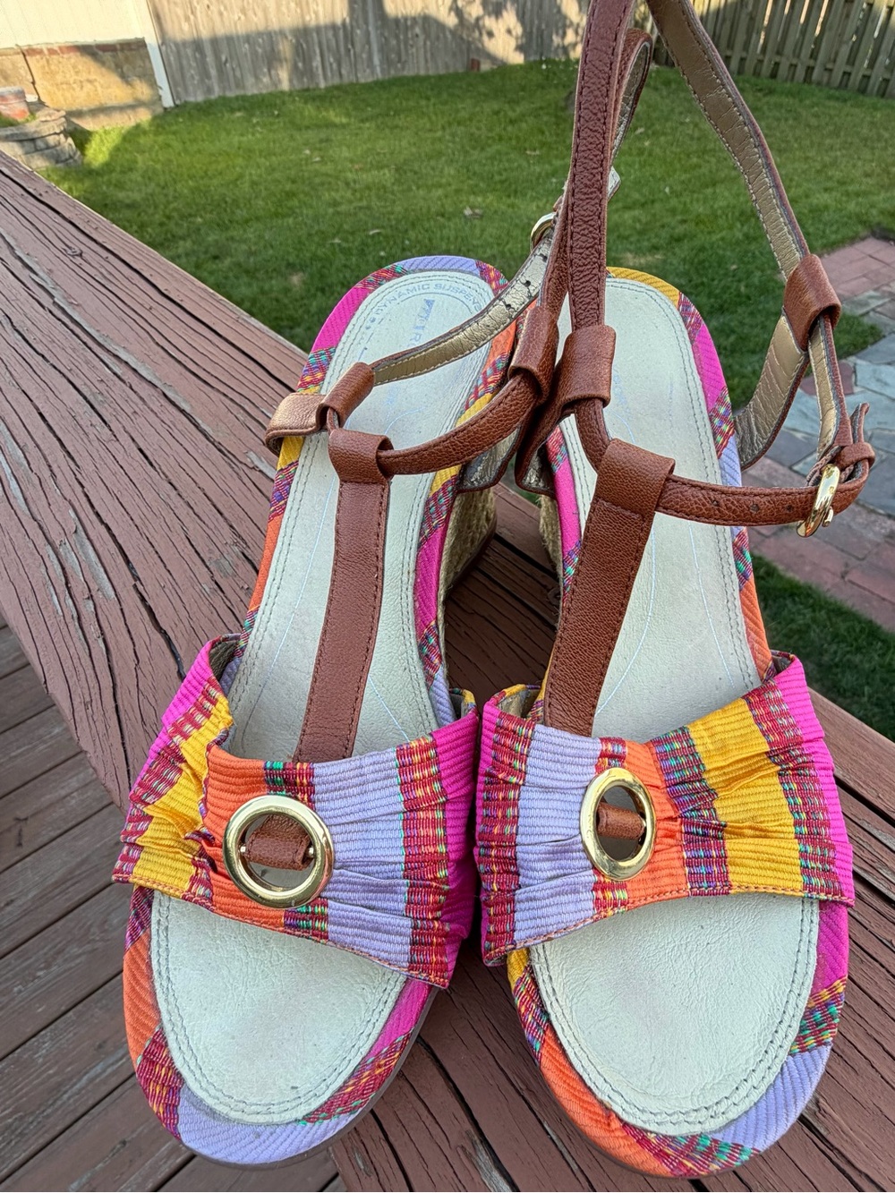 Rockport Stylish Women’s Multicolor Wedge Sandals